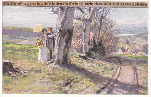 Künstlerkarte paul hey - -,
