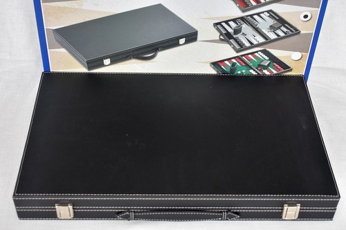 Backgammon kunstleder groß - backgammon,