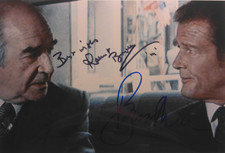 Roger Moore & Robert Brown