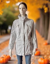 WALBUSCH Trendline Damen Jacke SILBER  Taschen Teilfutter  Grösse 42