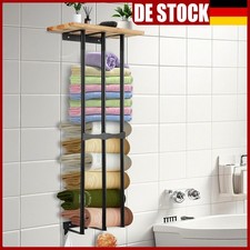 Handtuchhalter Badetuchhalter Handtuchregal Badezimmer Bohren Bad Organizer