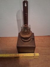 Alte Petroleumlampe aus Messing, Scheunenfund,Ungeprüft