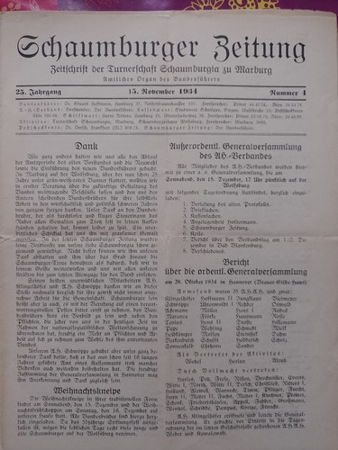 Turnerschaft schaumburgia - turnerschaft,