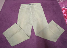 Jim Spencer Herren Hose Gr.52 Stretch Länge 99 cm BW 44 cm SL 76 cm Khaki Baumw.