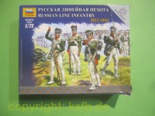 1:72 Zvezda #6808 Napoleon Rußland Infanterie Soldaten Figuren Bausatz