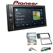 Pioneer Autoradio Bluetooth Touchscreen USB für Volvo V70 II 2004-2007 schwarz