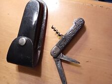 DDR Taschenmesser VEB Sesta Echtlederetui