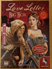 Love Letter Big Box Kartenspiel Pegasus Spiele Neu, Karten original in Folie 