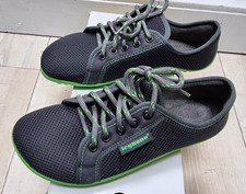 Leguano aktiv lavaschwarz, grüne Sohle Gr 38