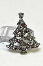 Weihnachtsbaum Brosche