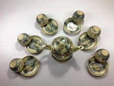 Crackle Glaze Tea Set with