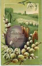 Präge-AK Fröhliche OSTERN 