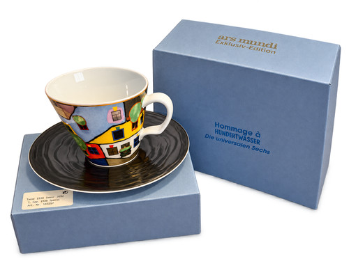 Hundertwasser tasse die dritte - tasse,