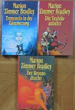3 Bücher: Trommeln in der Dammerung / Die Teufelsanbeter / Der Bronzedrache