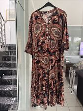 italy mode Kleid Neu Viskose Baumwolle, Boho, Hippie