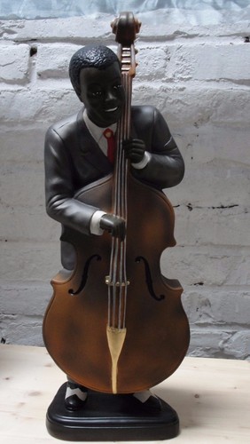 Bassist figur jazz musiker - figur,