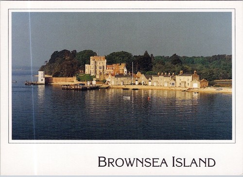 Brownsea island wasser - ak,
