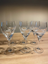 Nachtmann: 6 Bleikristall Gläser , Weingläser , Rotwein , Serie Vanessa