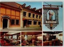 10235595 - 6740 Landau Gasthaus Bierbrunnen Augustiner Schild Braukessel