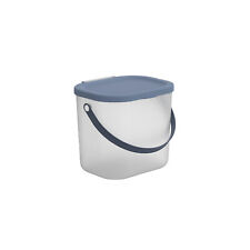 ROTHO Waschmittelbehälter 6l Albula Waschmittelbox Deckel Waschpulverbox