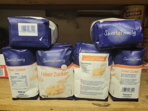 Feiner zucker 8x1kg und - 8x1kg,