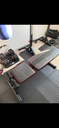 Homegym set hantelbank - –,