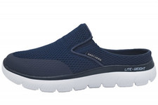 Skechers Herren Summits Pantolette Navy 232296 NVY Clogs