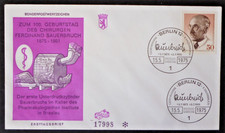 Berlin FDC Ersttagsbrief Ferdinand Sauerbruch (766)