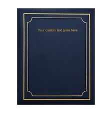 Personalisierter Text Deluxe selbstklebendes Ringbuch Fotoalbum 40 Blatt/80er Seiten