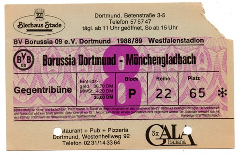Dp1 ticket borussia - dp1,