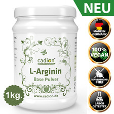 L-Arginin Base Pulver I 1000g