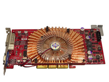 MSI GEFORCE FX 5900 256MB DDR SDRAM AGP 8x GRAFIKKARTE VGA DVI S-VIDEO #GK9693