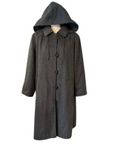 Loden Frey Wool Hooded Trench