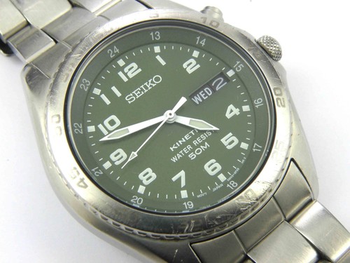 Herrenuhr seiko kinetic - herrenuhr,
