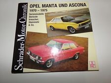 Opel Manta A und Ascona A
