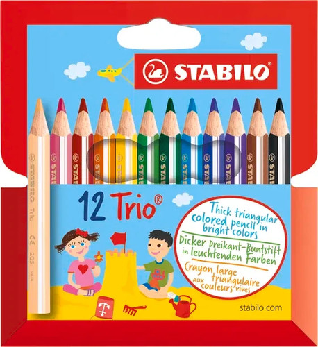 Dreikant buntstift stabilo - dreikant-buntstift,