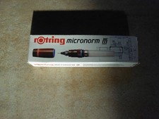 Neu rOtring micronorm m Tuschefüller ISO 1,0mm Art. 150 100