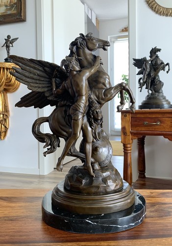 Bronzefigur perseus bronze - perseus,