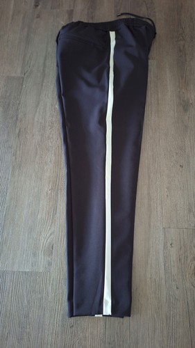 Stoffhose mit galonstreifen - stoffhose,