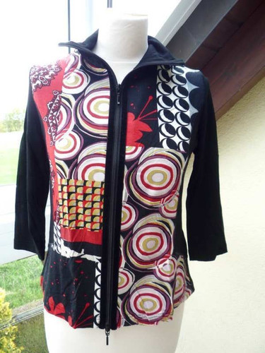Damen shirtjacke mit - damen,
