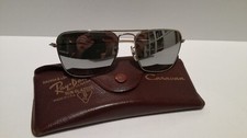 VINTAGE B&L RAY BAN CARAVAN GOLD 52[]14 Small G31 VOLLSPIEGEL