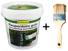 Schacht Baumleim Raupenleim Leimring grün Raupen Insektenleim 1kg + Pinsel Leim