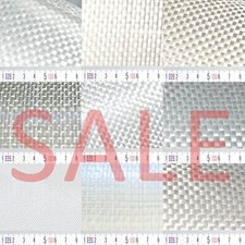 SALE: GLASGEWEBE POLYESTERHARZ EPOXID 160, 170, 200, 220, 360,580,800,900 g/m²