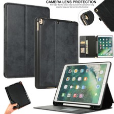 Leather stand wallet case - leather,