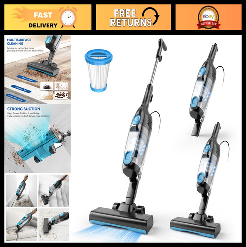 Powerful corded stick vacuum - corded,