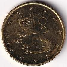 50 Cent Coin Finland - 2007 -