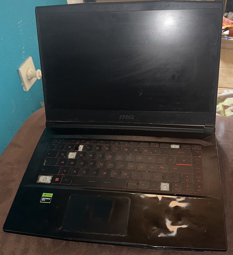 Msi thin gf63 12uc - msi, defekt