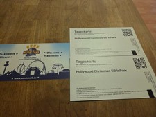 3 Eintrittskarten Hollywood Christmas für Movie Park