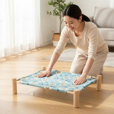 Haustier Feldbett wendbar