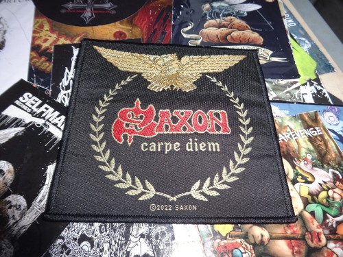 Saxon official woven patch - saxon,